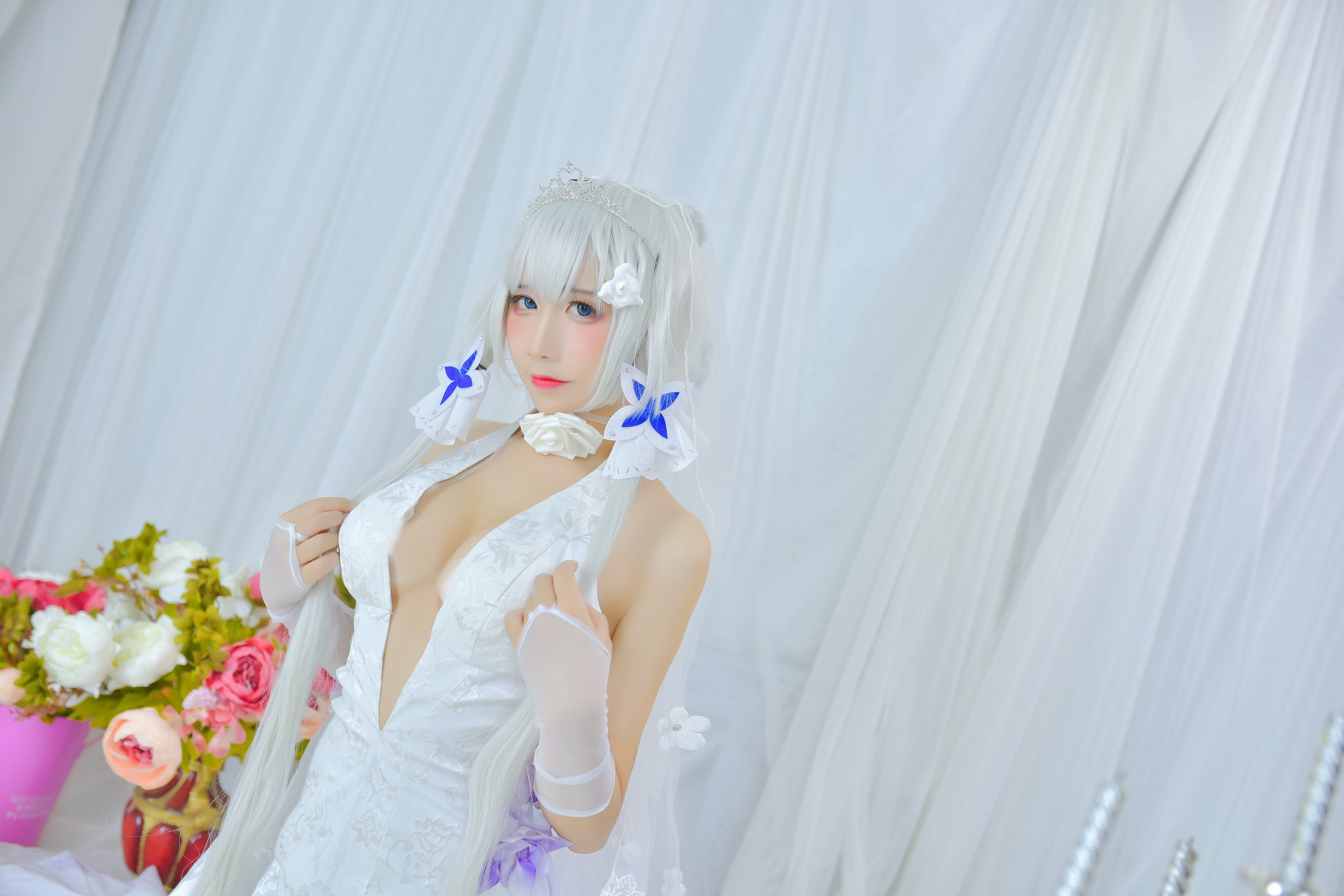 图片[1]-九曲Jean –  NO.011 花嫁光辉 [22P]-XikXak